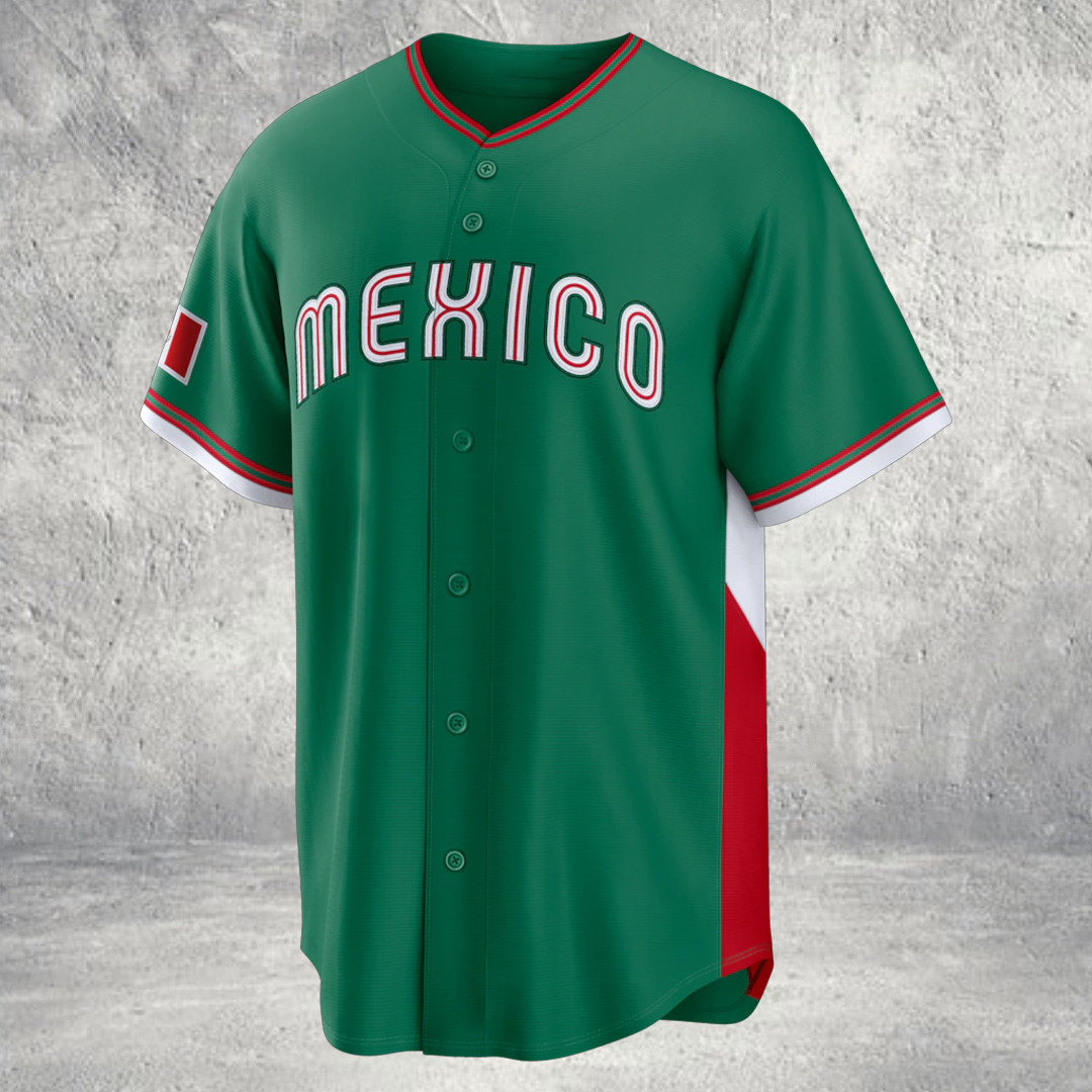 Mexico Baseball 2026 World Baseball Classic Road Stadium Jersey Game Day Clothing Gift