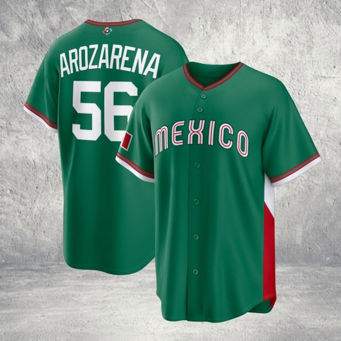 Mexico Baseball Randy Arozarena 2026 World Baseball Classic Road Stadium Jersey