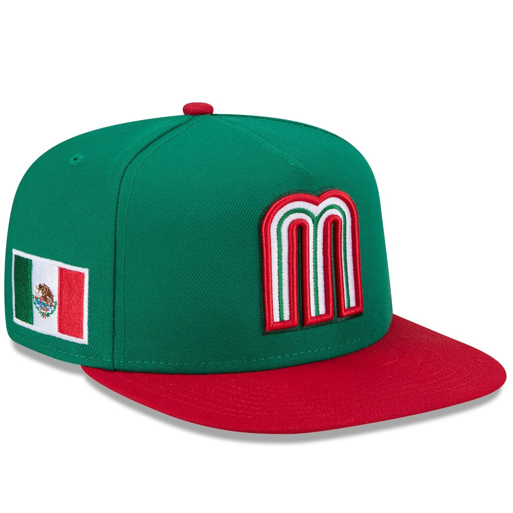 Mexico Baseball Snapback Hat 2026 World Baseball Classic Ball Cap Gift For Him