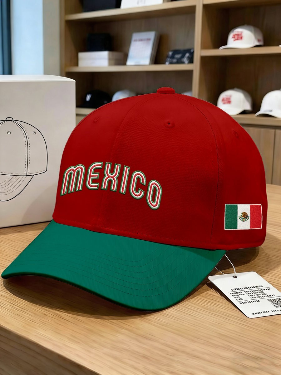 Mexico Baseball World Baseball Classic Hat Print WBC Merch Go Mexico Outfit