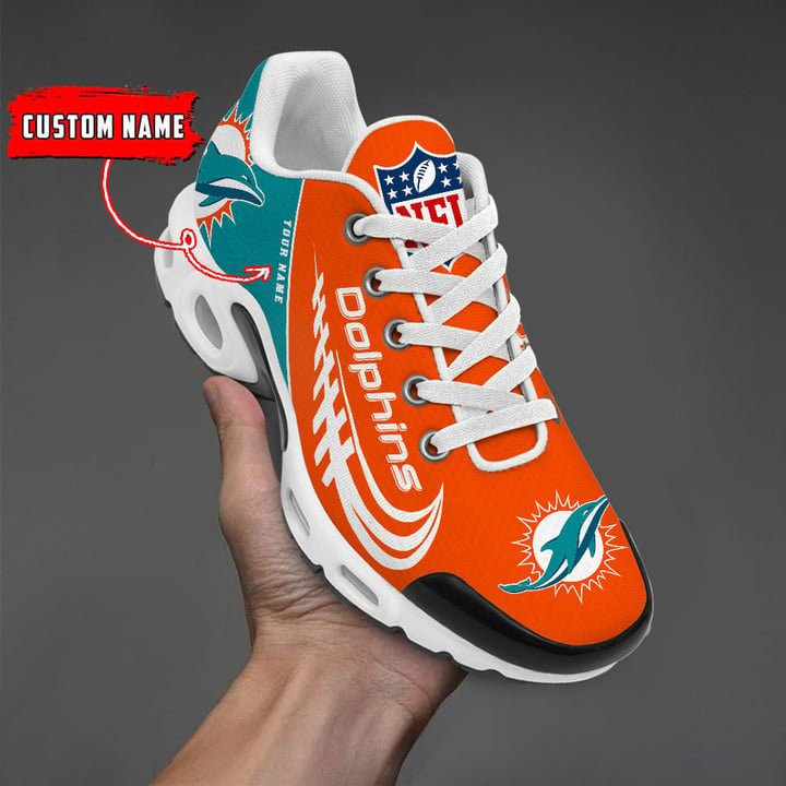 Miami Dolphins Shoes 2025 Versions Custom Your Name 631