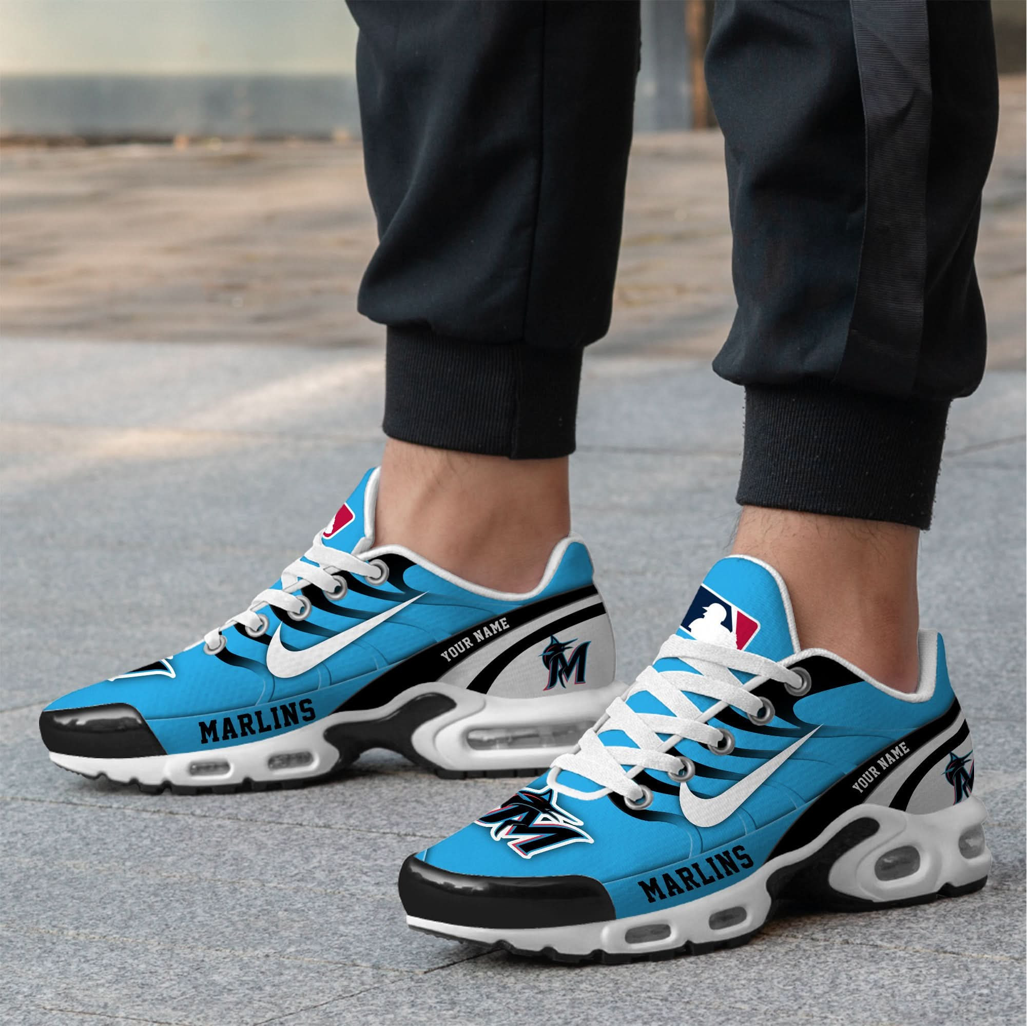 Miami Marlins Personalized Air Max Shoes Td 300525