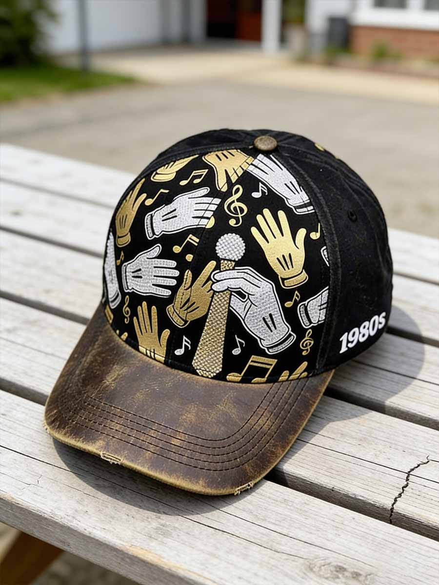 Michael Jackson Baseball Cap Portrait King Of Pop Merch Vintage Music Gift