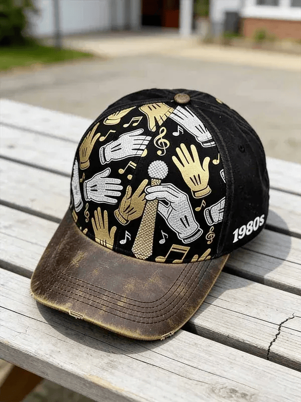 Michael Jackson Glove Hat 1980s Love Superstar Baseball Cap Gift For Michael Jackson Fans