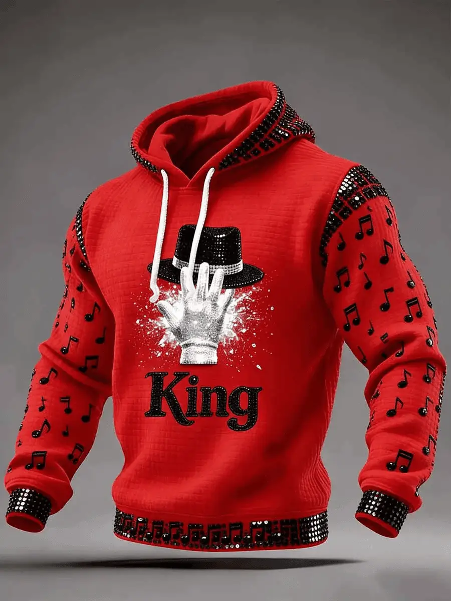Michael Jackson Merch Movie The King Of Pop Hoodie Gift For Teenage MJ Fan