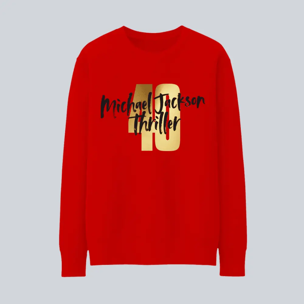Michael Jackson Sweatshirt 80s Pop Music Clothes Michael Movie Apparel Gift For Fan