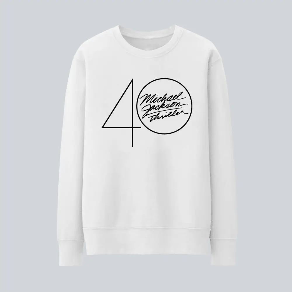 Michael Jackson Thriller Sweatshirt Retro Pop Clothes Michael Movie Apparel MJ Fan Gift