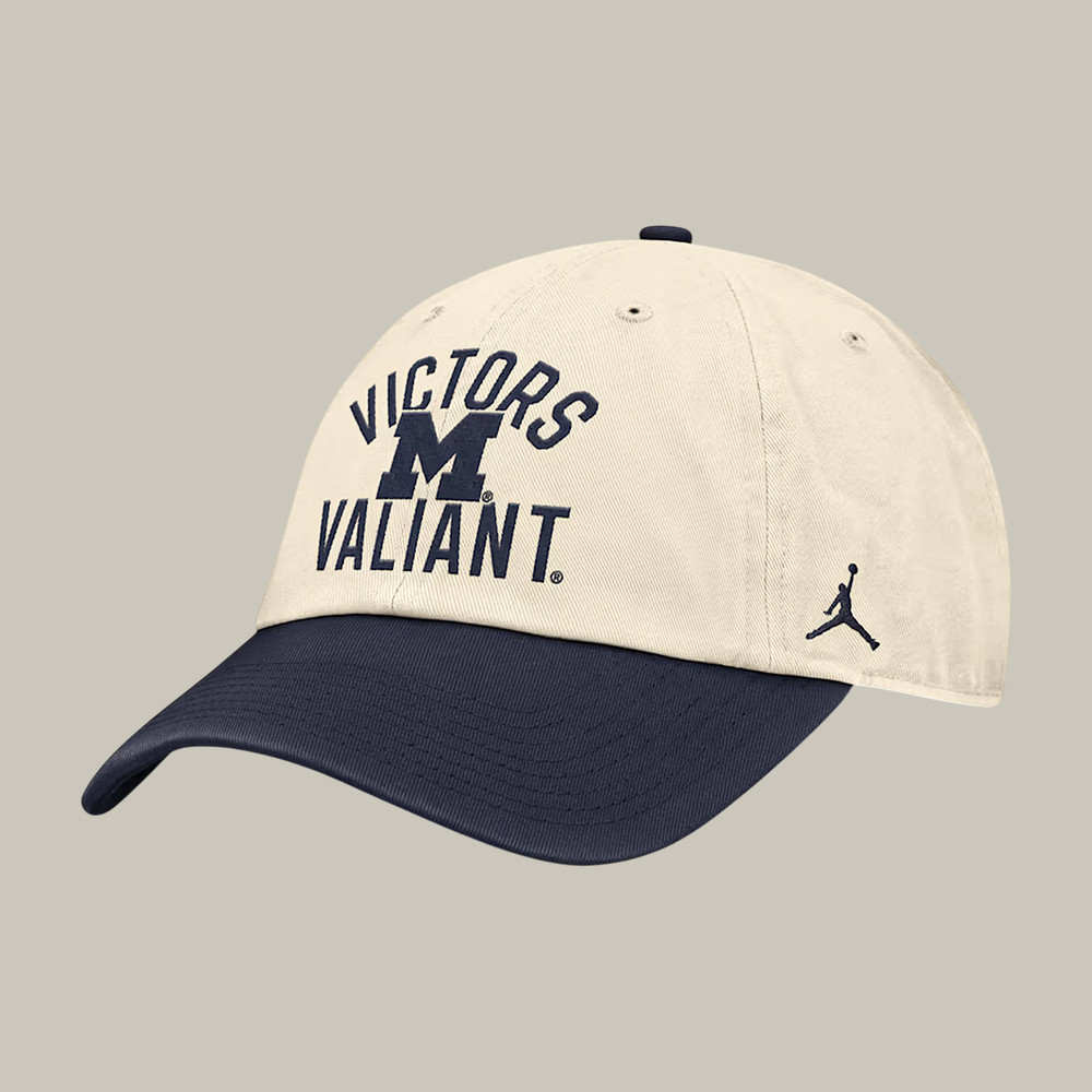 Michigan Basketball Ball Cap Victors Valiant Merch Gift For Stadium Goers