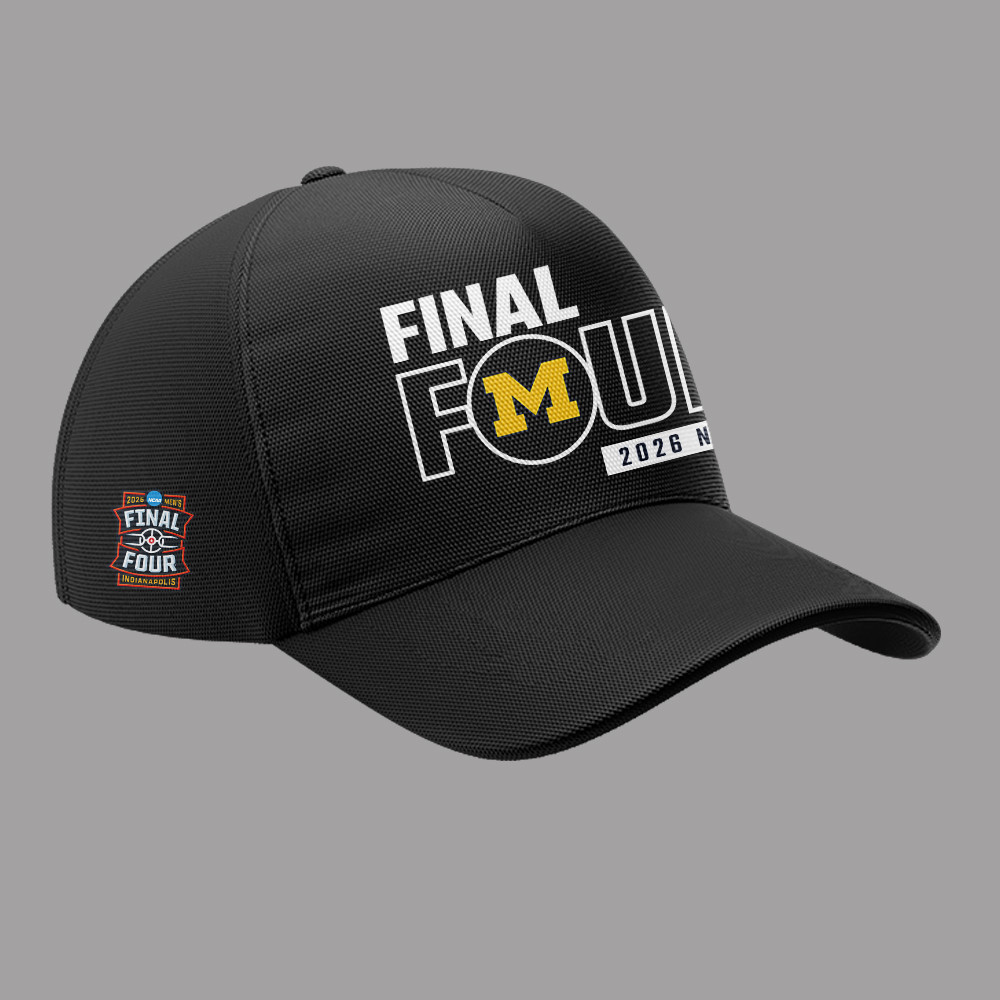 Michigan National Champions Merch Hat Final Four Ball Cap Gift For Brothers