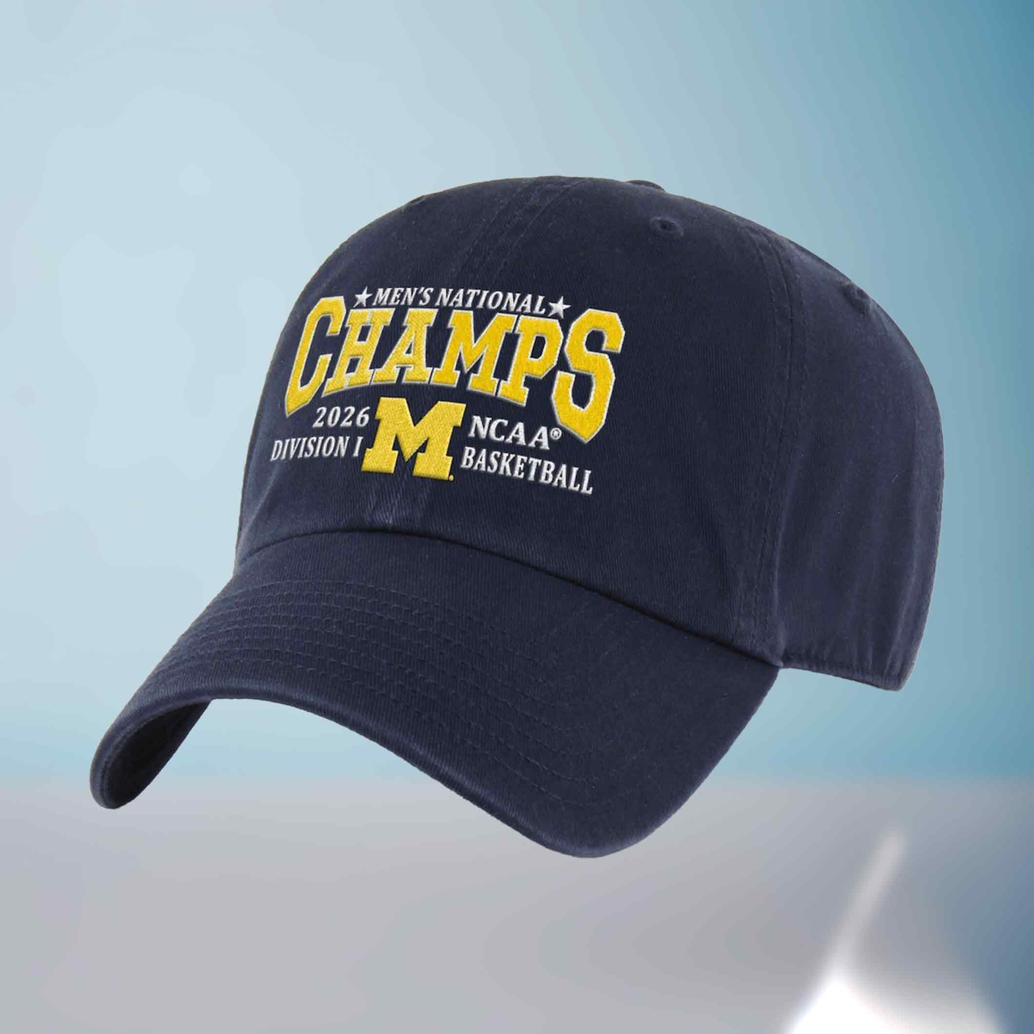 Michigan National Champions NCAA 2026 Hat NCAA Division Men's Ball Cap Gifts Ideas For Dad