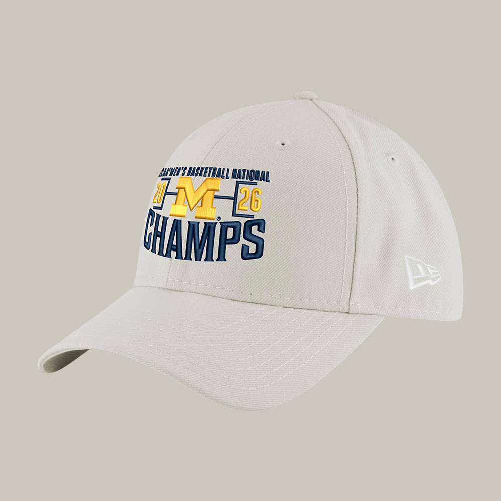 Michigan National Championship Hat Basketball Champs Merch Gift For Die Hard Fans