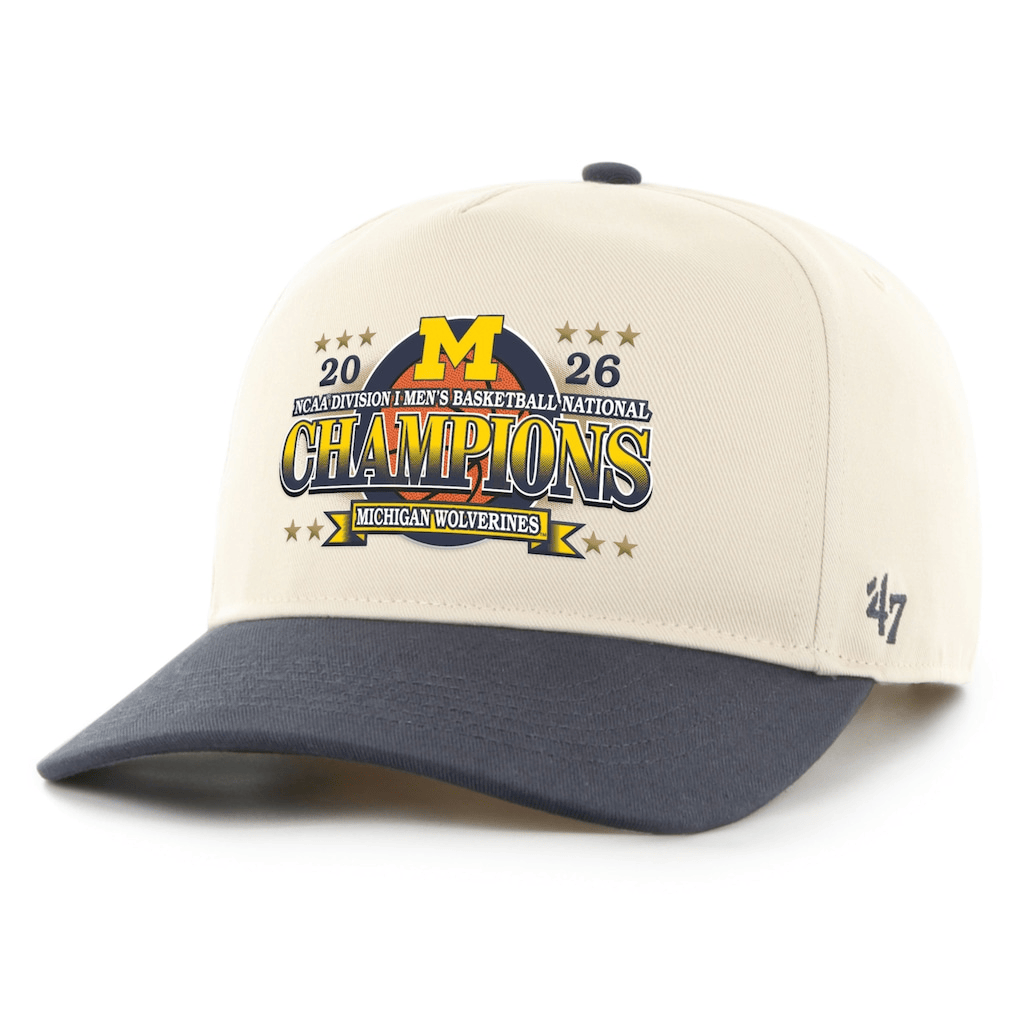 Michigan National Championships Merch Michigan Wolverines 2026 NCAA Hat Gift For College Fans
