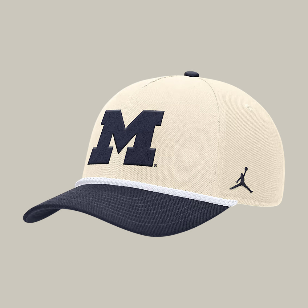 Michigan Primetime Rope Hat Michigan Wolverines National Championships Merch Father's Gift
