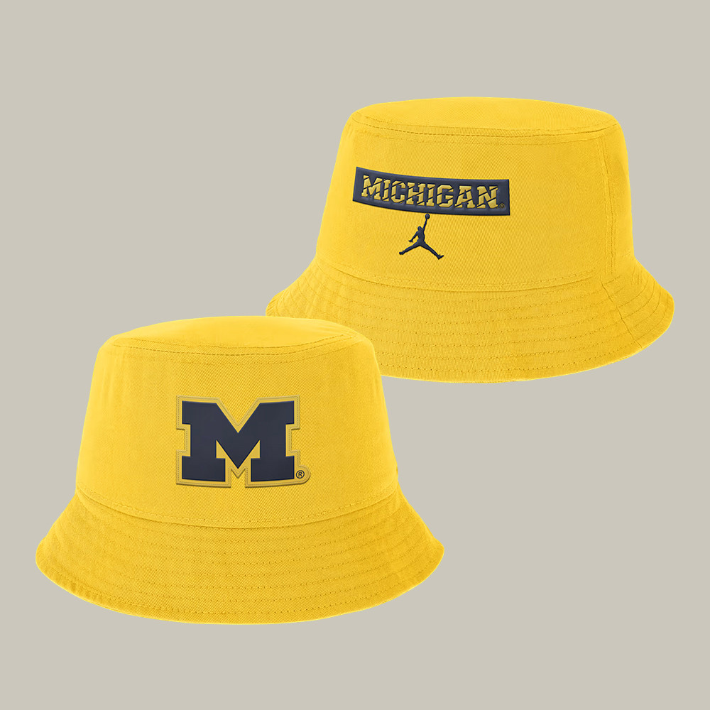 Michigan Wolverines 2026 NCAA Basketball Final Four Bucket Hat Michigan Championship Merch