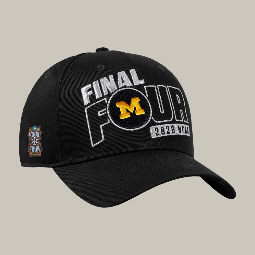 Michigan Wolverines 2026 NCAA Basketball Final Four Hat Michigan Championship Baseball Cap Gift