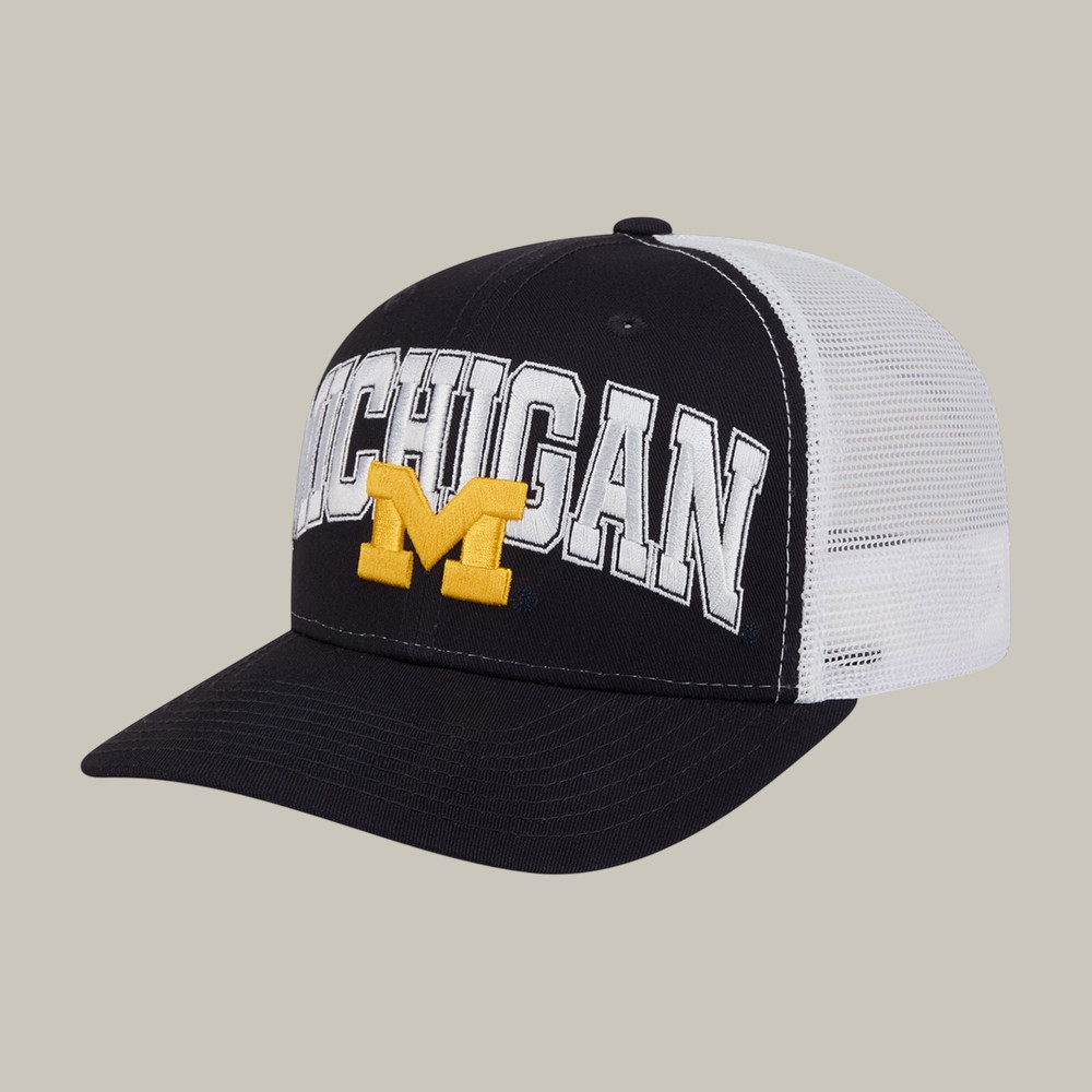Michigan Wolverines 2026 NCAA Basketball Final Four Trucker Hat March Madness Merch Gift Michigan Wolverines 2026 NCAA Basketball Final Four Trucker Hat March Madness Merch Gift - Image 1