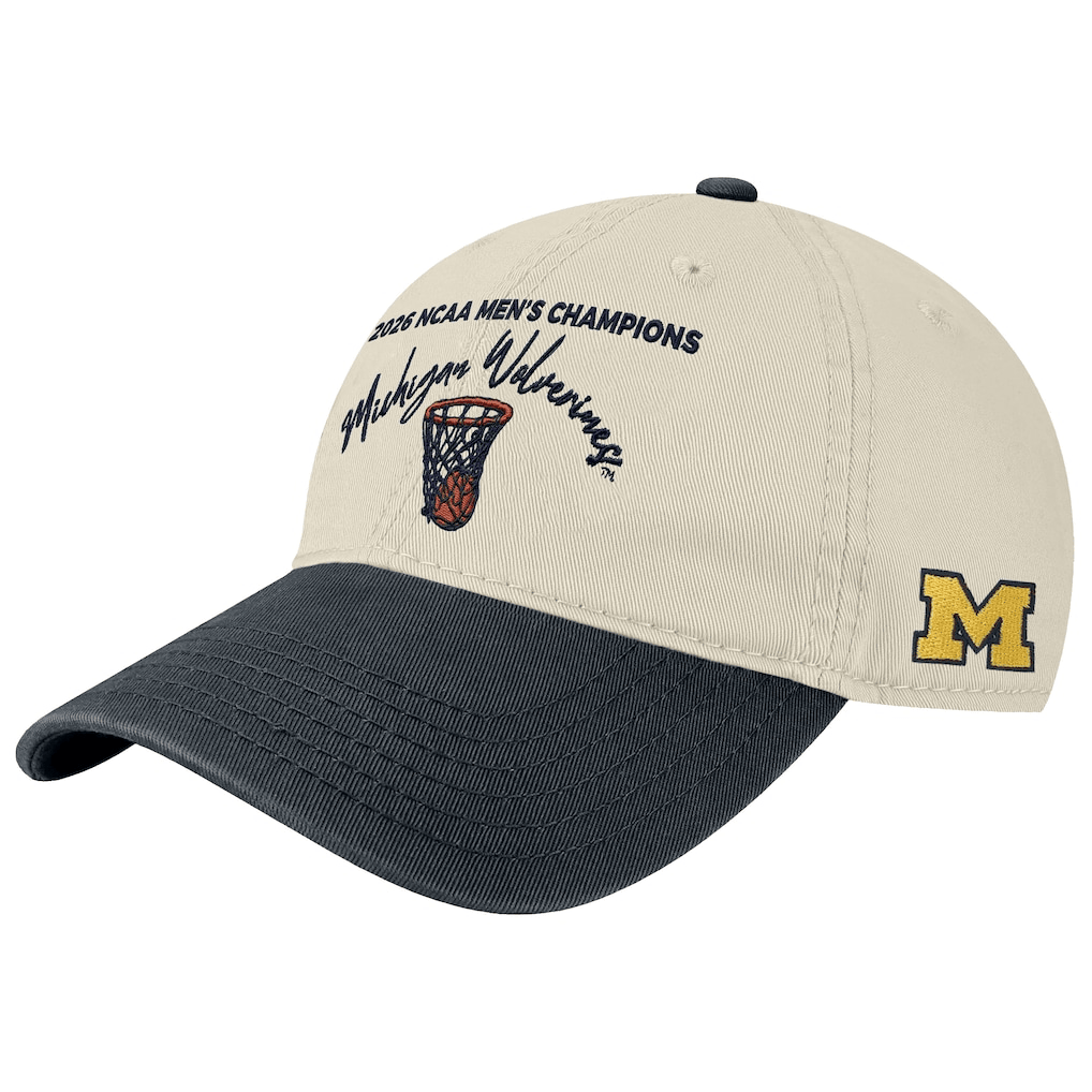 Michigan Wolverines 2026 NCAA Hat Basketball National Champions Clothing Gift For New Students