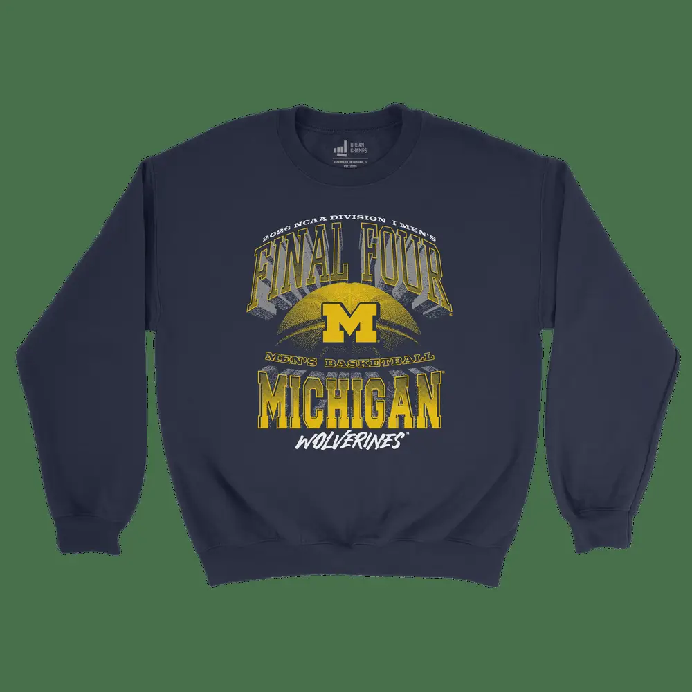 Michigan Wolverines Men's Basketball Final Four 2026 Sweatshirt Clothes Gift For Friends