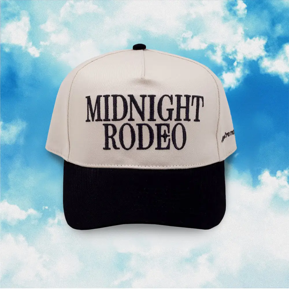Midnight Rodeo Hat You're Not Dreaming Embroidered Hat Gifts For Music Fans Midnight Rodeo Hat You're Not Dreaming Embroidered Hat Gifts For Music Fans - Image 1