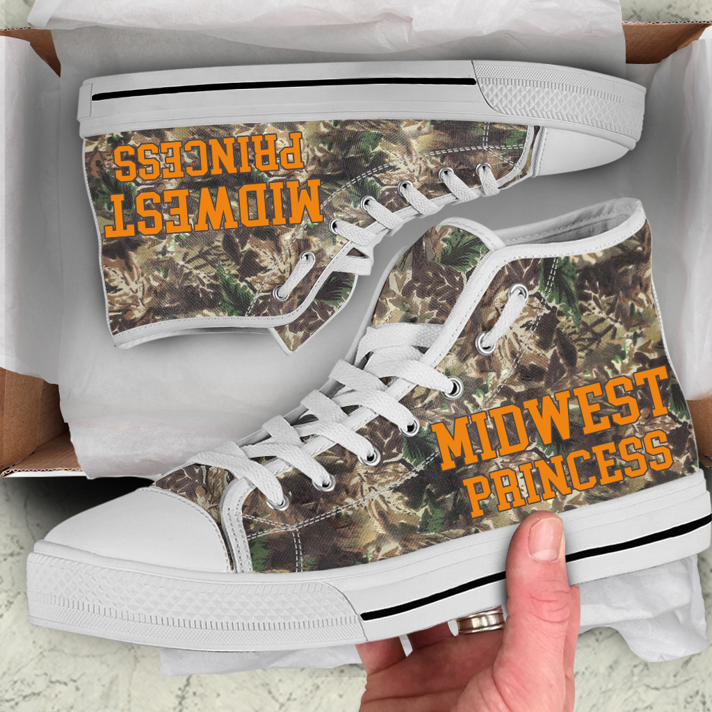 Midwest Princess 2024 Otto Camouflage High Top Shoes Gifts For Supporters