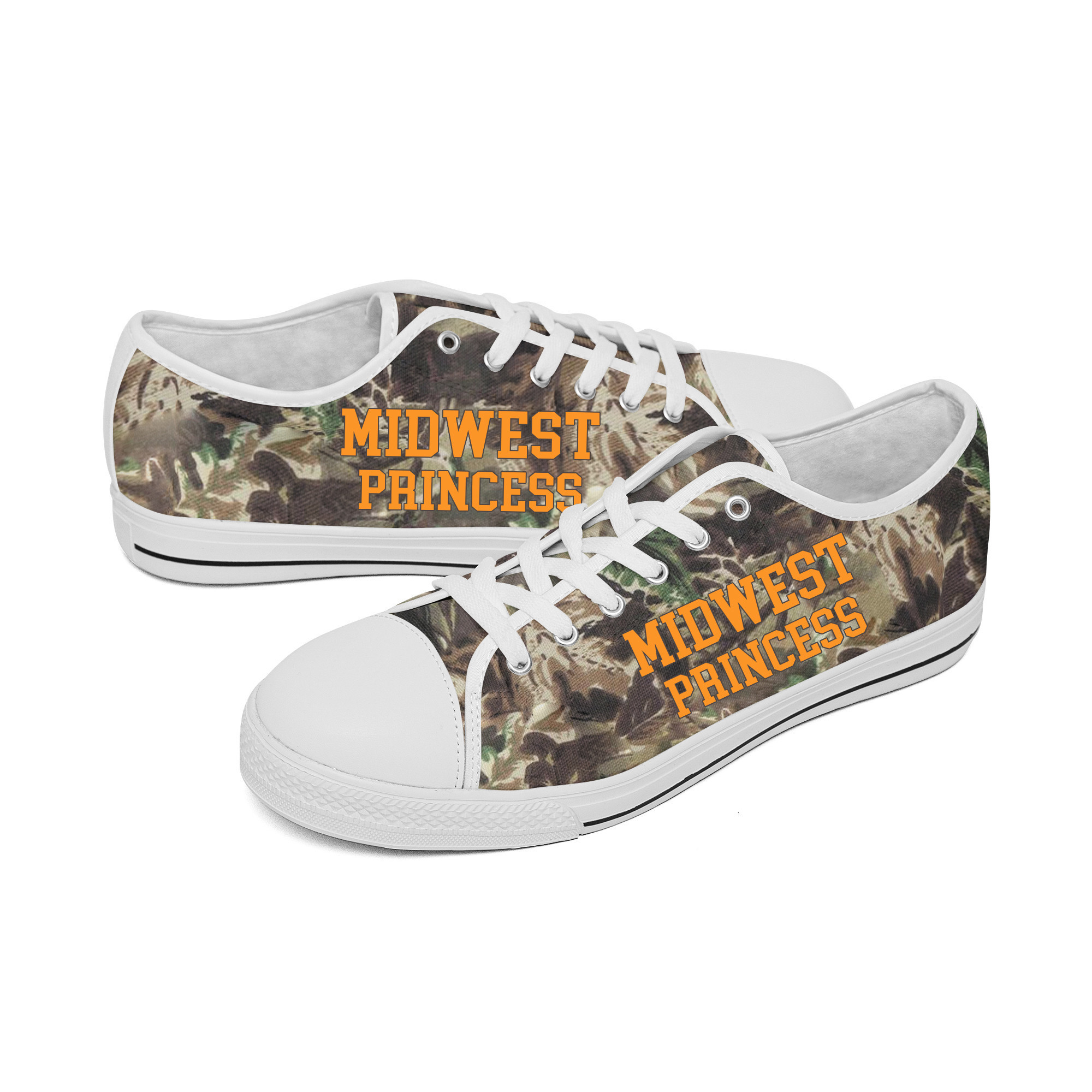 Midwest Princess 2024 Otto Camouflage Low Top Shoes Gifts For Supporters