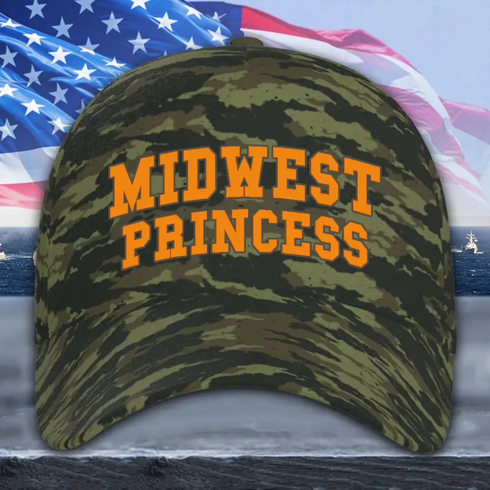 Midwest Princess Hat Harris Walz Camouflage Hat Support For Harris Walz Merch Midwest Princess Hat Harris Walz Camouflage Hat Support For Harris Walz Merch - Image 1