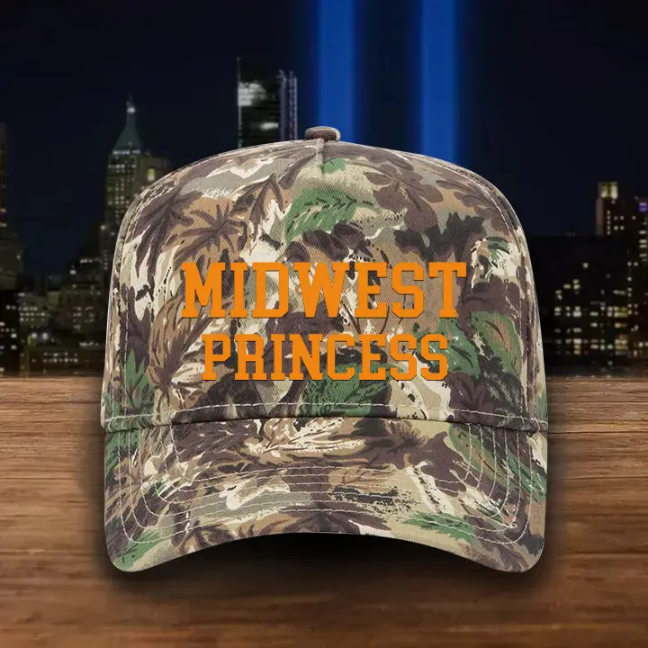 Midwest Princess Printed Cap Otto Camouflage Harris Walz '24 Hat