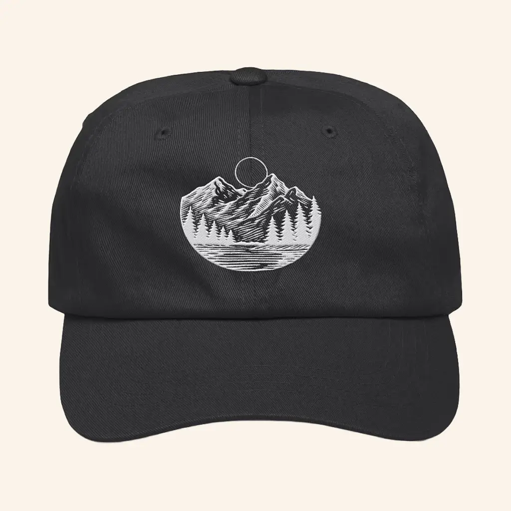 Mile Higher Merch Embroidered Mountain Sunrise Hat Higher Hope Merch Gifts For Him -WearandDecor