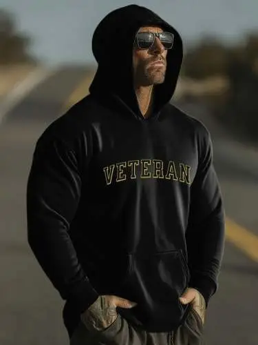 Military Green Veteran Hoodie Green Army Patriotic Hoodie Gifts For Men And Women