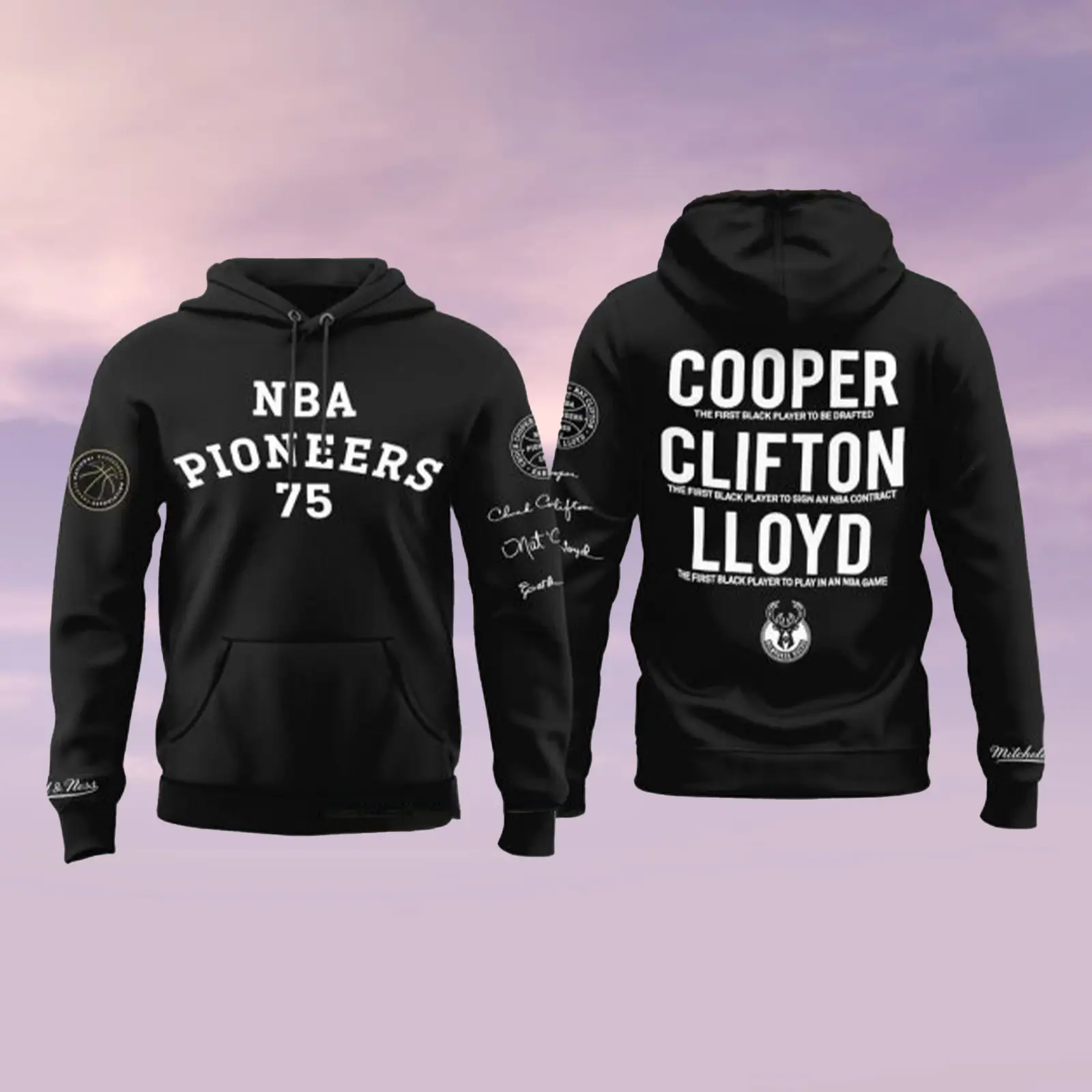 Milwaukee Bucks Cooper Clifton Lloyd 2026 Hoodie Basketball History Apparel Gift Dad