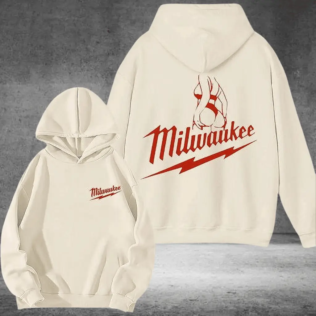 Milwaukee Girl Hoodie Hot Girl Mechanic Hoodie Gift for Mechanics Garage Work Pullover