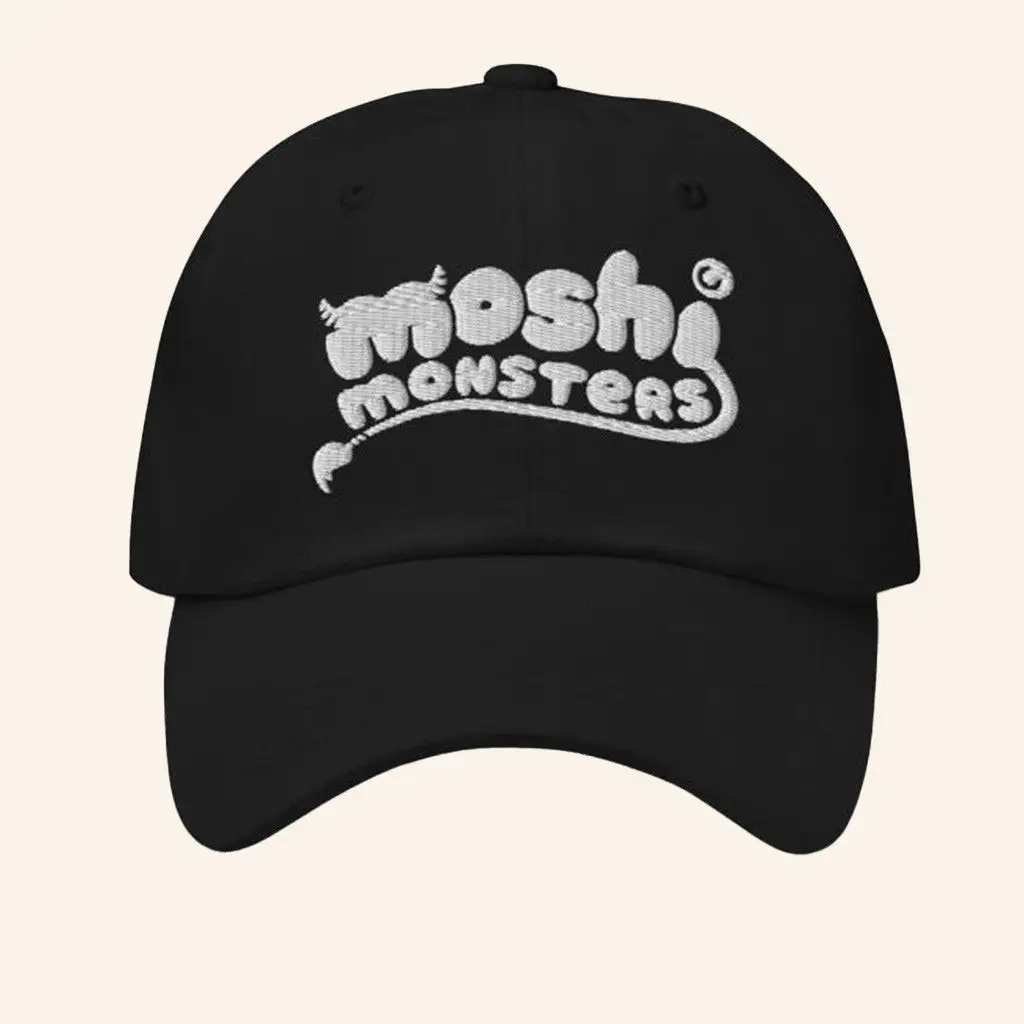 Mind Candy Merch Moshi Monsters Full Logo Embroidered Hat Gifts For Dad -WearandDecor Mind Candy Merch Moshi Monsters Full Logo Embroidered Hat Gifts For Dad -WearandDecor - Image 1
