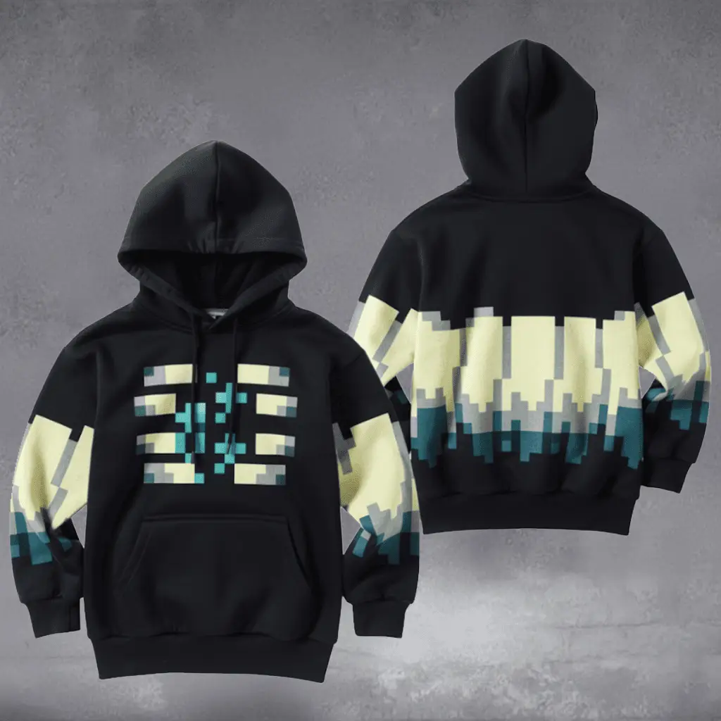 Minecraft Warden Hoodie Cool Shirtz Very Cool x Minecraft Merch Streetwear Mens Womens Gift