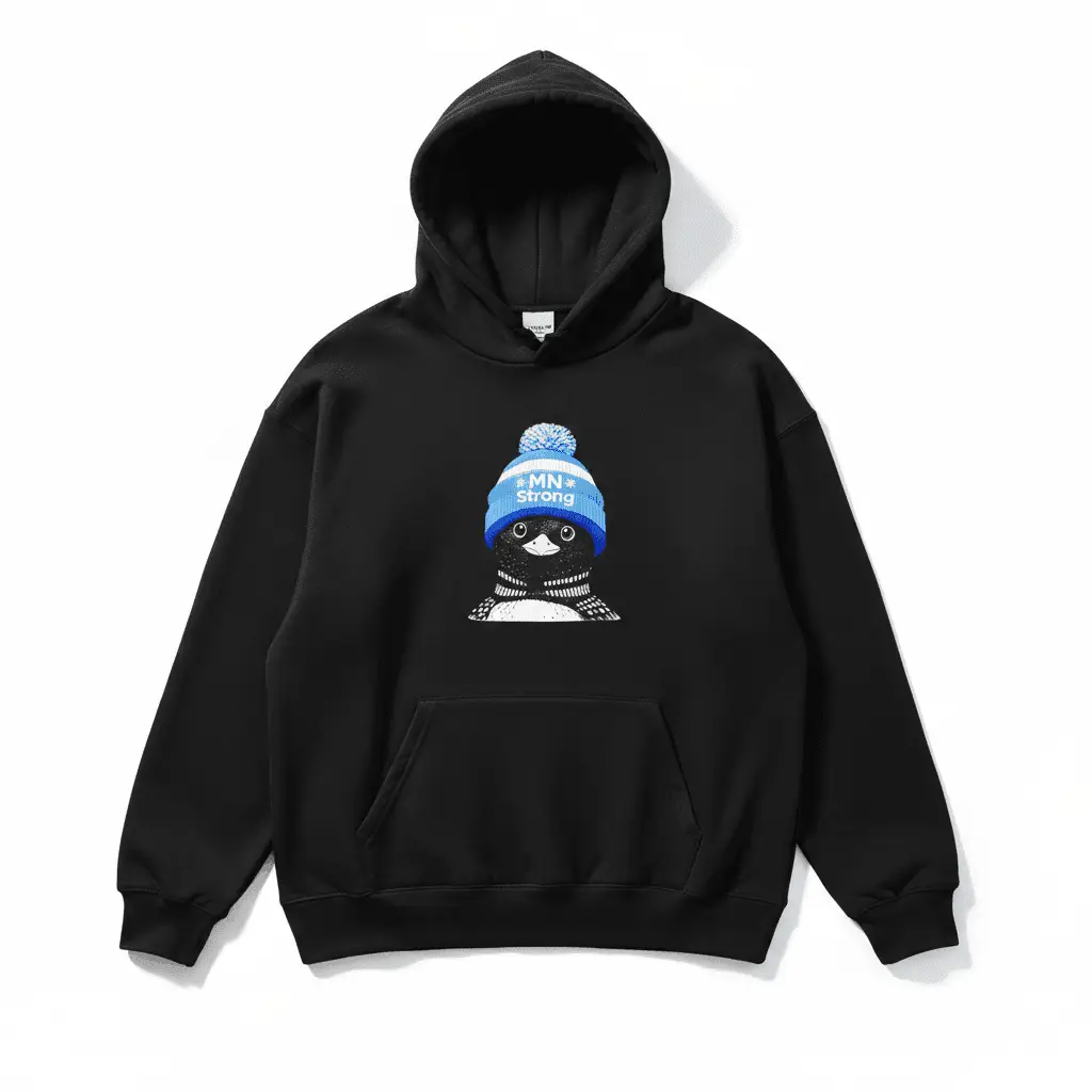 Minnesota Strong Liam Conejo Ramos Blue Bunny Hoodie Anti Trump Apparel Patriotic Gifts