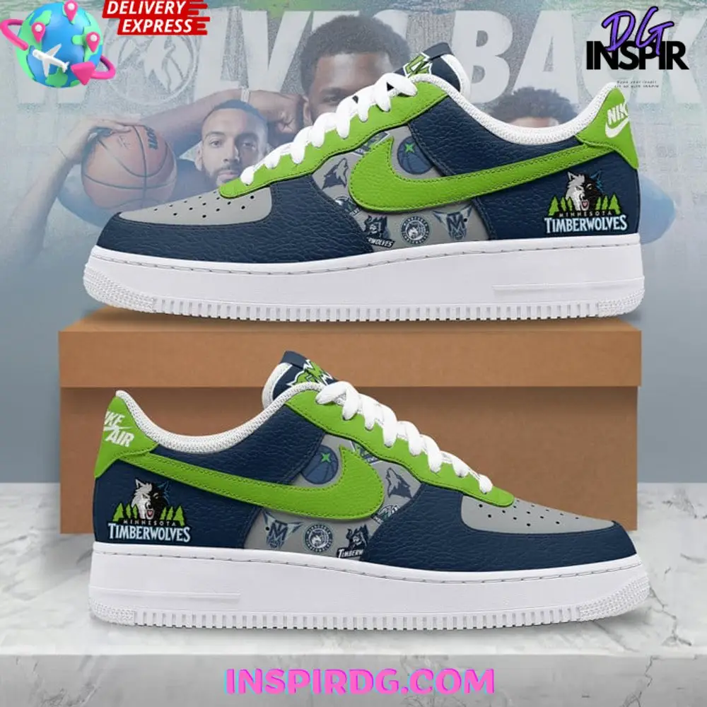 Minnesota Timberwolves Collab Limited Edition Air Force 1
