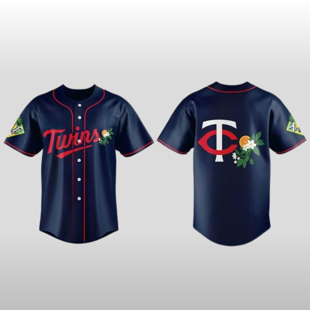 Minnesota Twins Spring Training Camp 2026 Baseball Jersey Minnesota Twins Spring Training Camp 2026 Baseball Jersey - Image 1