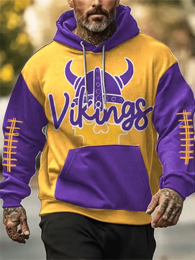 Minnesota Vikings Hoodie Unique Minnesota Vikings Apparel Football Fan Gifts For Him