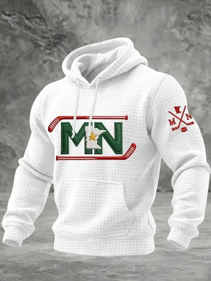 Minnesota Wild Hoodie Game Day Apparel MN Wild Merch Best Gifts For Ice Hockey Lovers