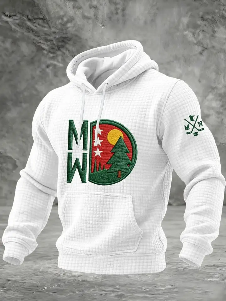Minnesota Wild Hoodie Men's Game Day Apparel Hockey MN Wild Merchandise Fan Gear Gifts