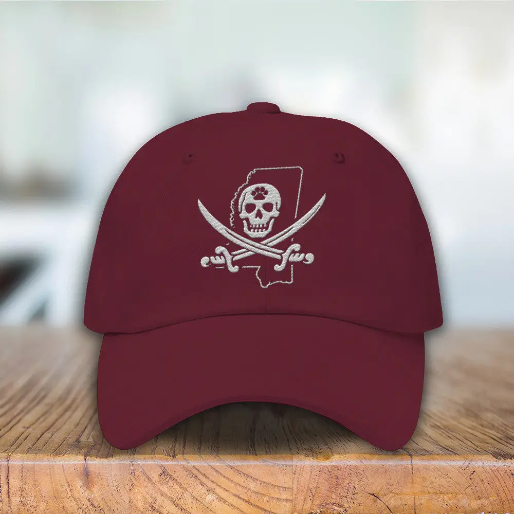 Mississippi State Pirate Hat Leach Pirate Flag Cap Gift For Friends -WearandDecor