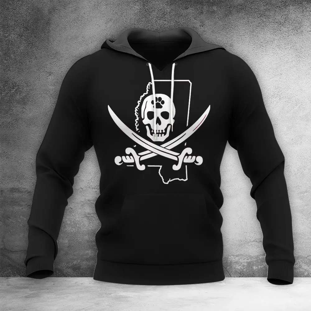 Mississippi State Pirate Hoodie Mike Leach Pirate Merch