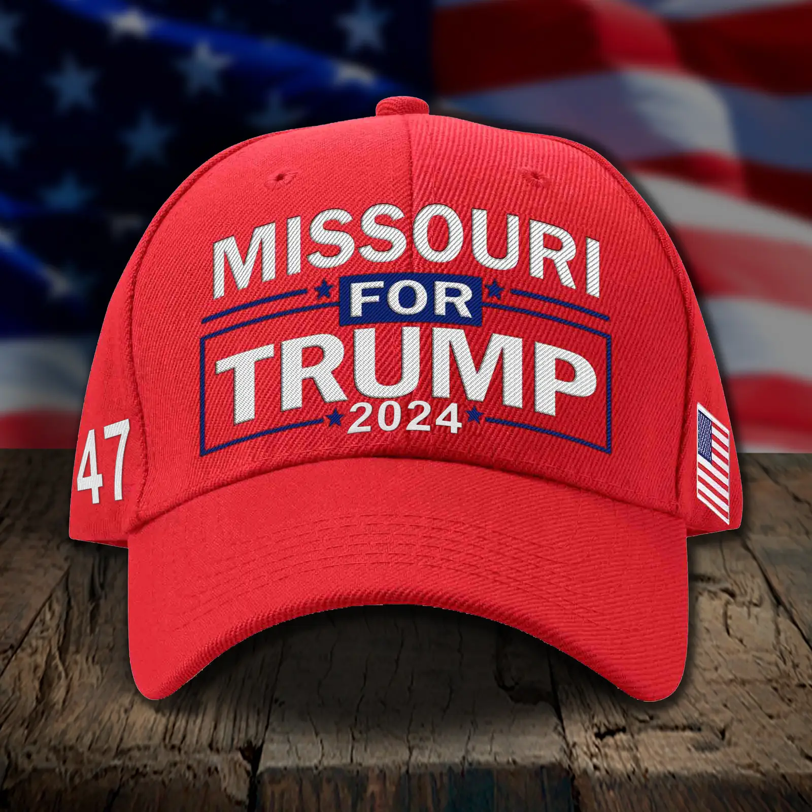 Missouri For Trump 2024 Hat 47 MAGA Caps For Sale Gifts For Trump Supporters