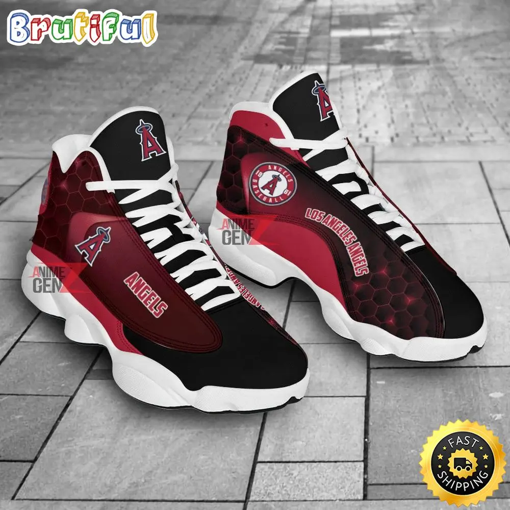 MLB Los Angeles Angels Limited Edition Air Jordan 13 Shoes MLB Los Angeles Angels Limited Edition Air Jordan 13 Shoes - Image 1