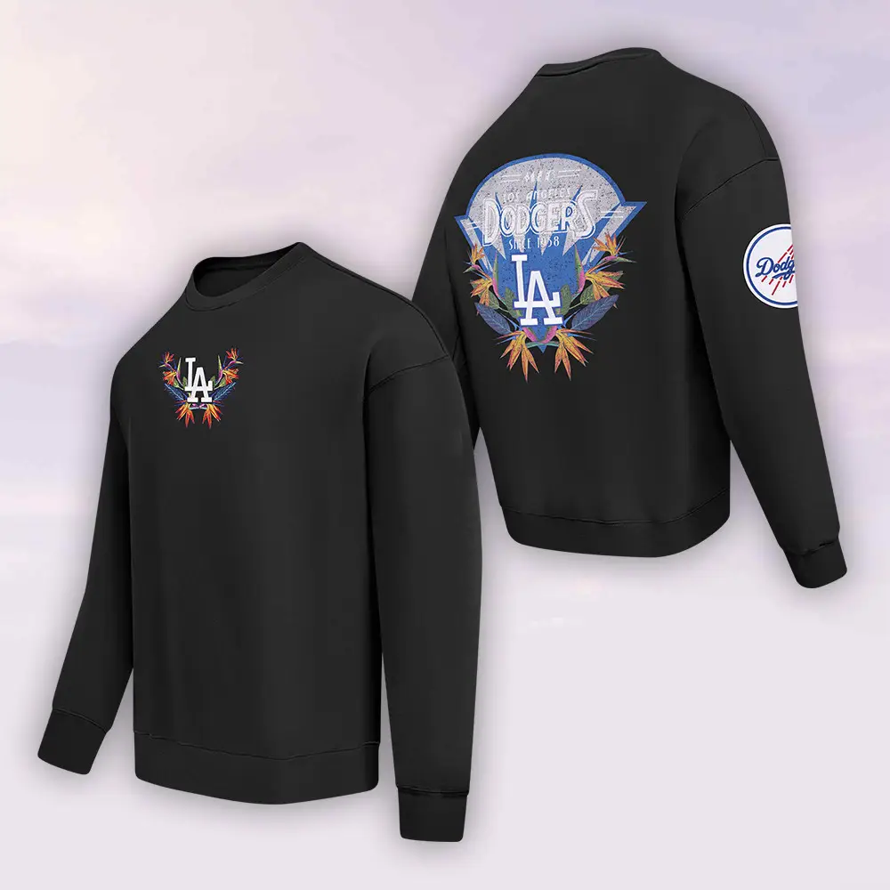 MLB Los Angeles Dodgers Paradise Sweatshirt Game Day Apparel Gift For Dad