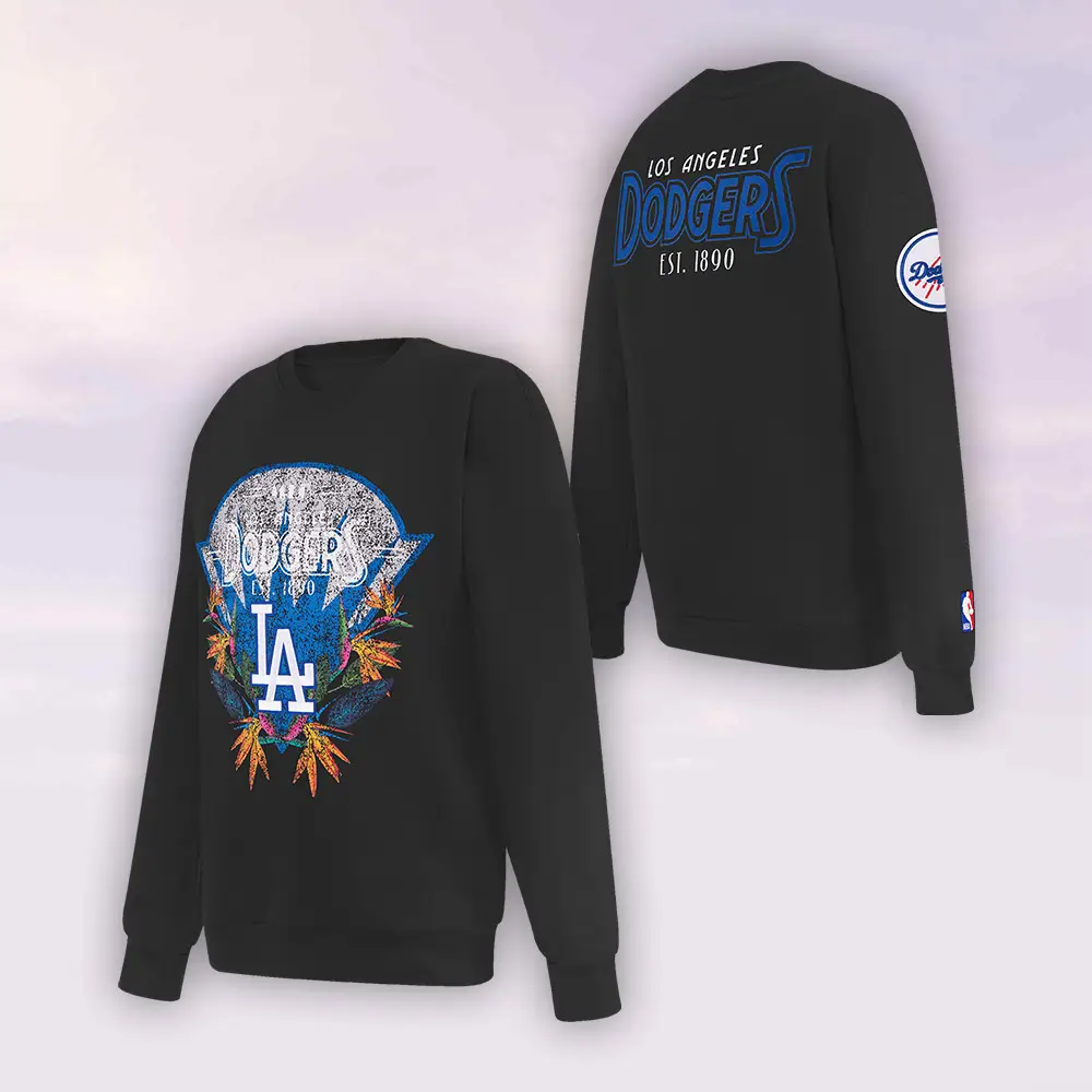 MLB Los Angeles Dodgers Paradise Sweatshirt Since 1890 Apparel Best Gift Ideas For Him MLB Los Angeles Dodgers Paradise Sweatshirt Since 1890 Apparel Best Gift Ideas For Him - Image 1