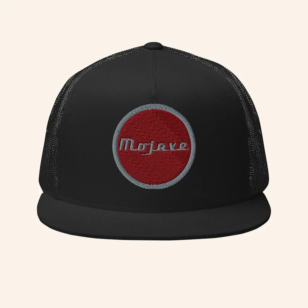 Mojave Audio Merch Mojave Snapback Trucker Hat Embroidered Gift Ideas For Husband
