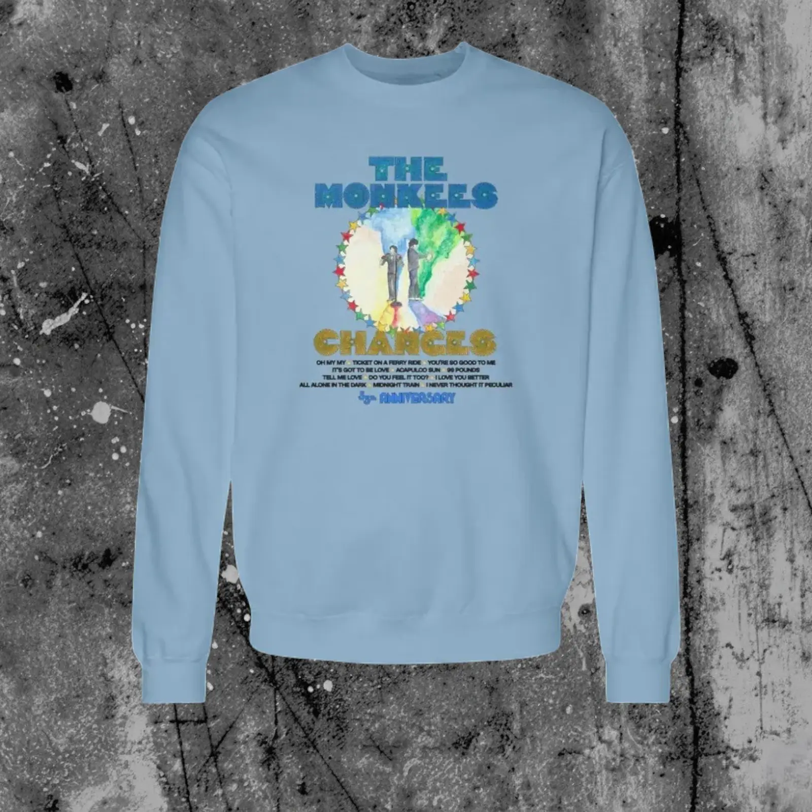 Monkees Merch Changes Album 55th Anniversary Song Title List Gift For Vintage Music Lover