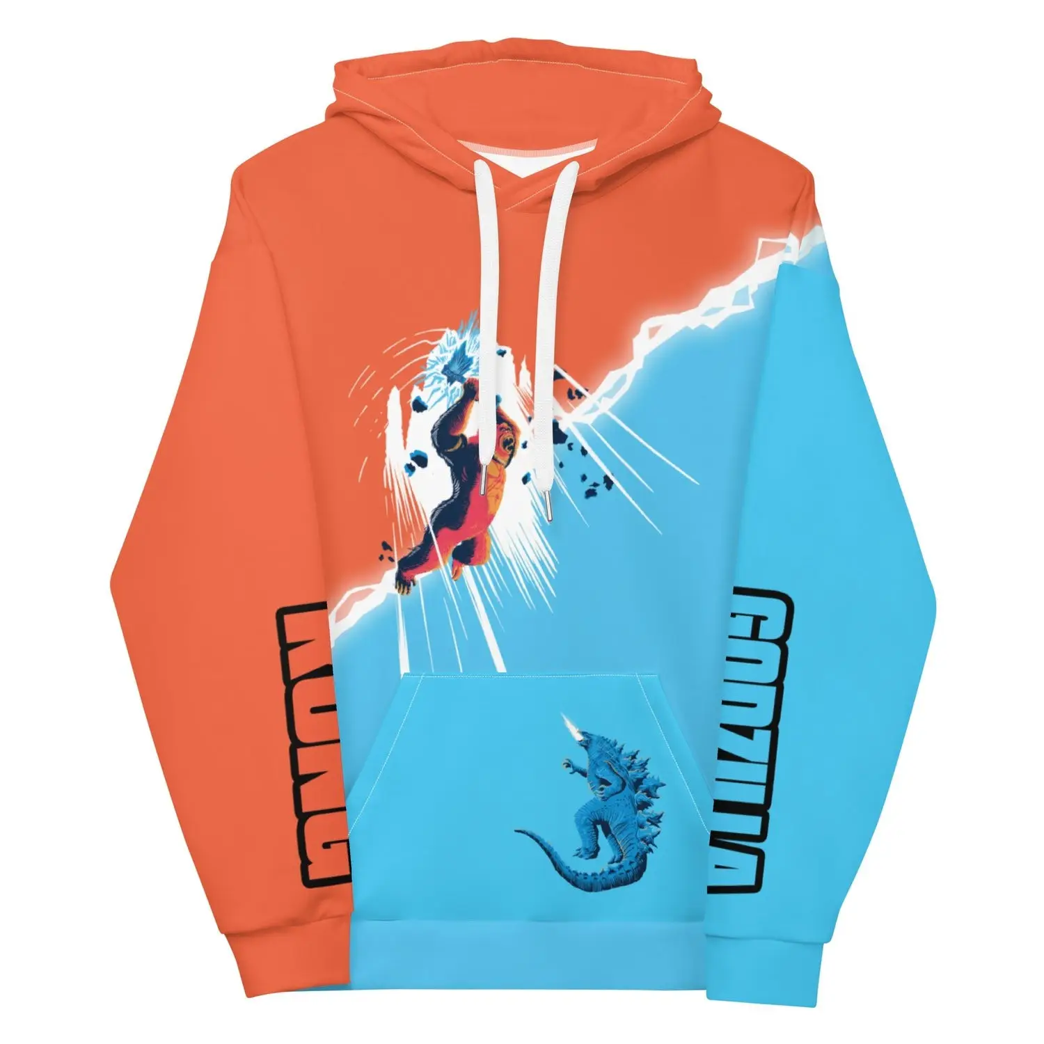 Monsterverse Hoodie Godzilla Vs Kong Colorful Clothing Present For Fans