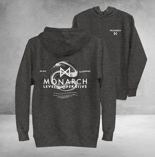 Monsterverse Hoodie Monarch Level 6 Operative Best Gift Ideas For Monsterverse Fans