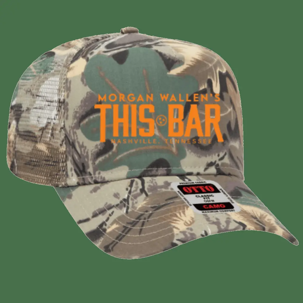 Morgan Wallen Hat Morgan Wallen Camo Orange Logo Hat Top 10 Father's Day Gifts Gifts For BFF